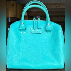 Turquoise Kate spade bag